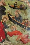 Christ Saves St Peter, 1411-1413-Luis Borrassa-Framed Giclee Print