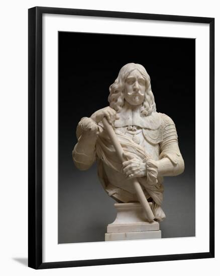 Luis De Benavides Carillo, Marquis of Caracena, Governor of the Habsburg Netherlands, 1664 (Marble)-Artus I Quellinus-Framed Giclee Print