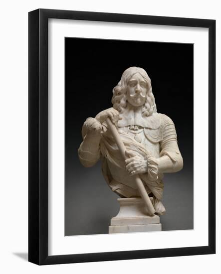 Luis De Benavides Carillo, Marquis of Caracena, Governor of the Habsburg Netherlands, 1664 (Marble)-Artus I Quellinus-Framed Giclee Print