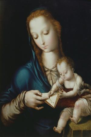 Mary Teaching Jesus to Write, 16th Century