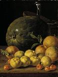 Still Life of Oranges, Melons and Boxes of Sweets, Late 18th century.-Luis Egidio Meléndez-Giclee Print