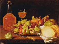 Still Life with a Plate of Grapes, 1771-Luis Egidio Melendez-Giclee Print