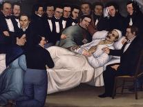 Death of General Francisco De Paula Santander in 1840-Luis Garcia Hevia-Laminated Giclee Print