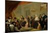 Luis Paret y Alcázar / 'Rehearsal of a Comedy', 1772-1773, Spanish School, Oil on canvas, 38 cm ...-LUIS PARET Y ALCAZAR-Mounted Poster