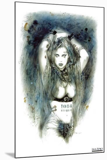 Luis Royo (Blue 1084)-null-Mounted Poster