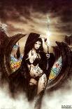 Stained-Luis Royo-Mounted Poster