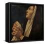 Luis Tristán / 'Mary Magdalene', 1616, Spanish School, Canvas, 42 cm x 40 cm, P02837.-LUIS TRISTAN-Framed Stretched Canvas