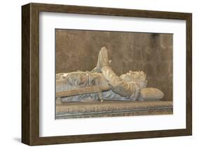 Luis Vaz de Camoes Tomb in Jeronimos Monastery, Lisbon, Portugal-Jim Engelbrecht-Framed Photographic Print