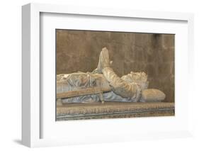 Luis Vaz de Camoes Tomb in Jeronimos Monastery, Lisbon, Portugal-Jim Engelbrecht-Framed Photographic Print