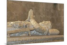 Luis Vaz de Camoes Tomb in Jeronimos Monastery, Lisbon, Portugal-Jim Engelbrecht-Mounted Premium Photographic Print