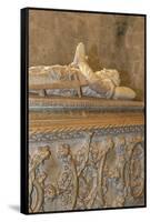 Luis Vaz de Camoes Tomb in Jeronimos Monastery, Lisbon, Portugal-Jim Engelbrecht-Framed Stretched Canvas