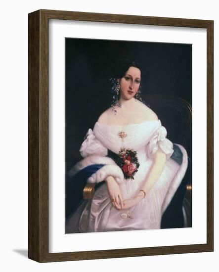 Luisa Pesjak, C1835-Mihael Stroj-Framed Giclee Print