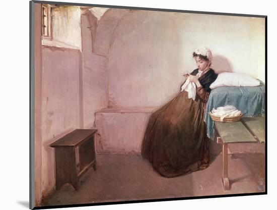 Luisa Sanfelice in Prison-Giovacchino Toma-Mounted Giclee Print