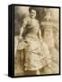 Luisa Tetrazzini Italian Opera Singer in 1909-E^f^ Foley-Framed Stretched Canvas