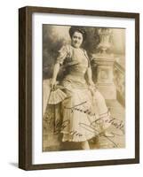 Luisa Tetrazzini Italian Opera Singer in 1909-E^f^ Foley-Framed Photographic Print