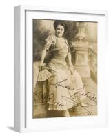 Luisa Tetrazzini Italian Opera Singer in 1909-E^f^ Foley-Framed Photographic Print