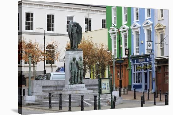 Luisitania Peace Memorial, Cobh Town, County Cork, Munster, Republic of Ireland, Europe-Richard-Stretched Canvas