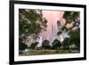 Lujiazui Central Park with Jin Mao Tower-Andreas Brandl-Framed Photographic Print