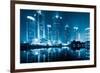 Lujiazui Finance Ctr. Shanghai-null-Framed Premium Giclee Print