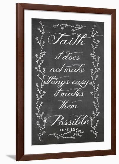 Luke 1.37-Erin Clark-Framed Giclee Print