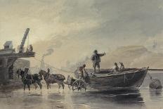 Frost Fair on the Thames, in 1814-Luke Clennell-Giclee Print