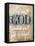 Luke God-Jace Grey-Framed Stretched Canvas