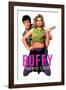 LUKE PERRY; KRISTY SWANSON. "BUFFY THE VAMPIRE SLAYER" [1992], directed by FRAN RUBEL KUZUL.-null-Framed Photographic Print