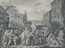 The March to Finchley, 1761-Luke Sullivan-Stretched Canvas