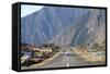 Lukla Airport and Runway, Solu Khumbu Region, Nepal, Himalayas, Asia-Ben Pipe-Framed Stretched Canvas