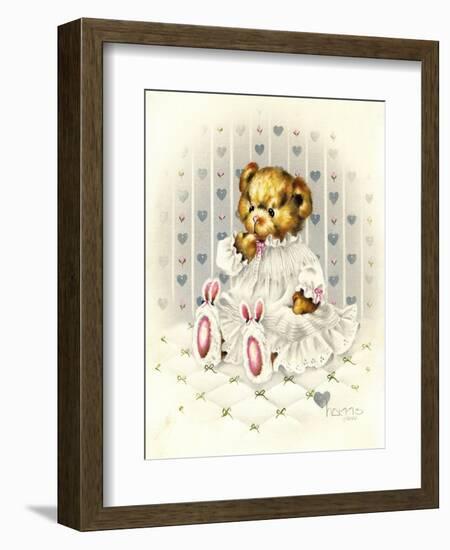 Lullabear-Peggy Harris-Framed Giclee Print