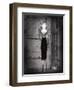 Lulu with knife-Harry Briggs-Framed Premium Giclee Print