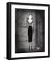 Lulu with knife-Harry Briggs-Framed Giclee Print