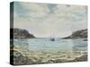Lulworth Cove,1997-Margaret Hartnett-Stretched Canvas