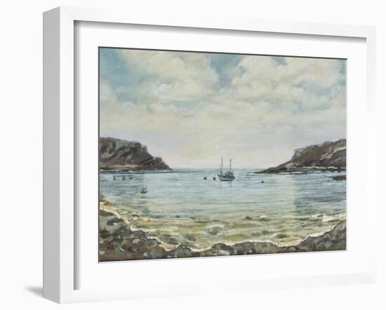 Lulworth Cove,1997-Margaret Hartnett-Framed Giclee Print