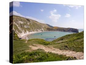 Lulworth Cove, Dorset, England, United Kingdom, Europe-Rainford Roy-Stretched Canvas