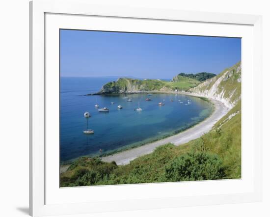 Lulworth Cove, Dorset, England-Nigel Francis-Framed Photographic Print