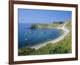 Lulworth Cove, Dorset, England-Nigel Francis-Framed Photographic Print