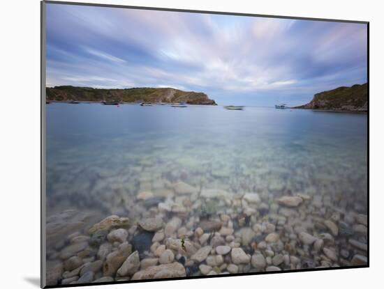 Lulworth Cove, Perfect Horseshoe-Shaped Bay, UNESCO World Heritage Site, Dorset, England-Neale Clarke-Mounted Photographic Print