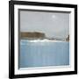 Lulworth Cove-Caroline Gold-Framed Art Print