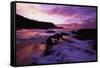 Lumahai Beach at Sunset HI-null-Framed Stretched Canvas