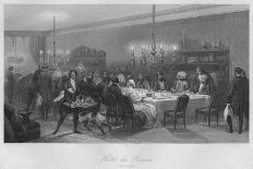 'Hotel des Princes. (Table D'Hote)', c1843-Lumb Stocks-Giclee Print