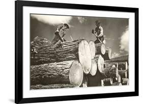 Lumber is King, North Idaho-null-Framed Premium Giclee Print