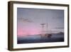 Lumber Schooners at Evening on Penobscot Bay, 1863 (Oil on Canvas)-Fitz Henry Lane-Framed Giclee Print