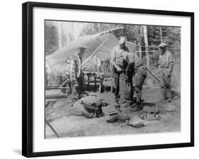 Lumberjack Camp-null-Framed Photographic Print