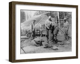 Lumberjack Camp-null-Framed Photographic Print