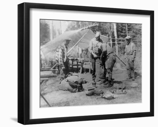 Lumberjack Camp-null-Framed Photographic Print