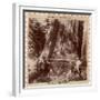 Lumberjacks About to Fell a Giant Redwood with a Drag Saw, Sacramento, California, 1893-null-Framed Giclee Print