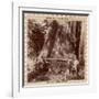 Lumberjacks About to Fell a Giant Redwood with a Drag Saw, Sacramento, California, 1893-null-Framed Giclee Print