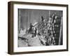 Lumbermen at Lumber Camp in Newfoundland-Carl Mydans-Framed Photographic Print