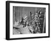 Lumbermen at Lumber Camp in Newfoundland-Carl Mydans-Framed Photographic Print